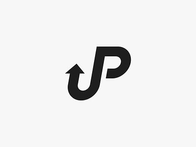 UP arrow branding clever creative design direction illustration logo simple up wordmark
