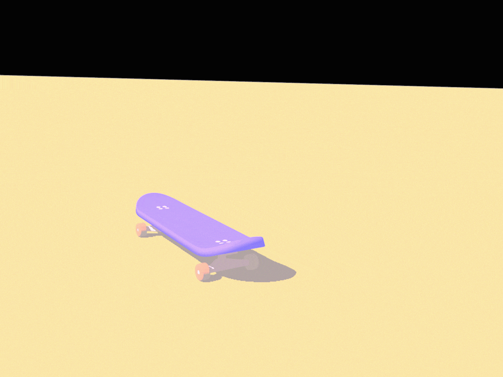 Wheee~ Skateboard Animation animated gif animation design animations c4d c4dfordesigners