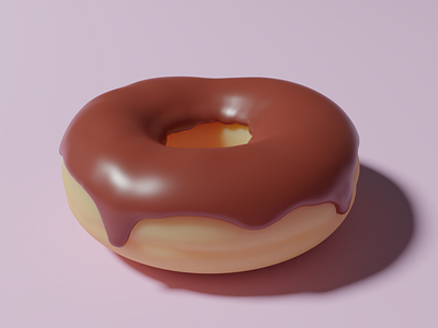 Realistic Donut - 3D Modeling in Blender 3d 3dmodeling blender3d blendercycles