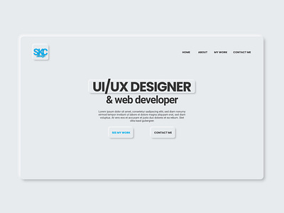 Redesigned landing page