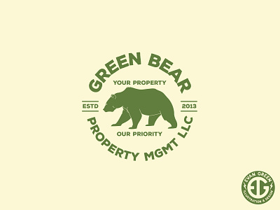 Green Bear Business Card