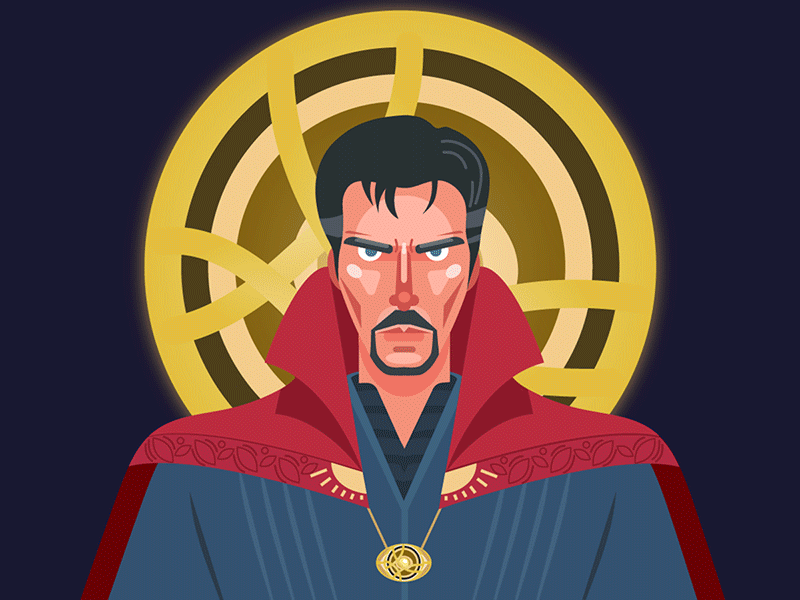 Doctor Strange benedict character cumberbatch doctor illustration strange