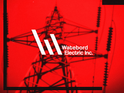 Watebord Logo Design branding company logo design electric logo logodesign simple vector
