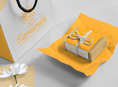 Camomila packing brand brand design branding design graphic design logo logo design logotype modern design visual identity