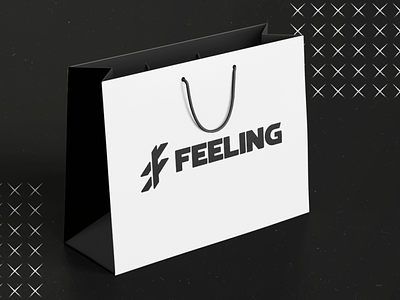 Feeling bag design brand brand design branding cloathing design graphic design logo logo design logotype modern design streetwear visual identity