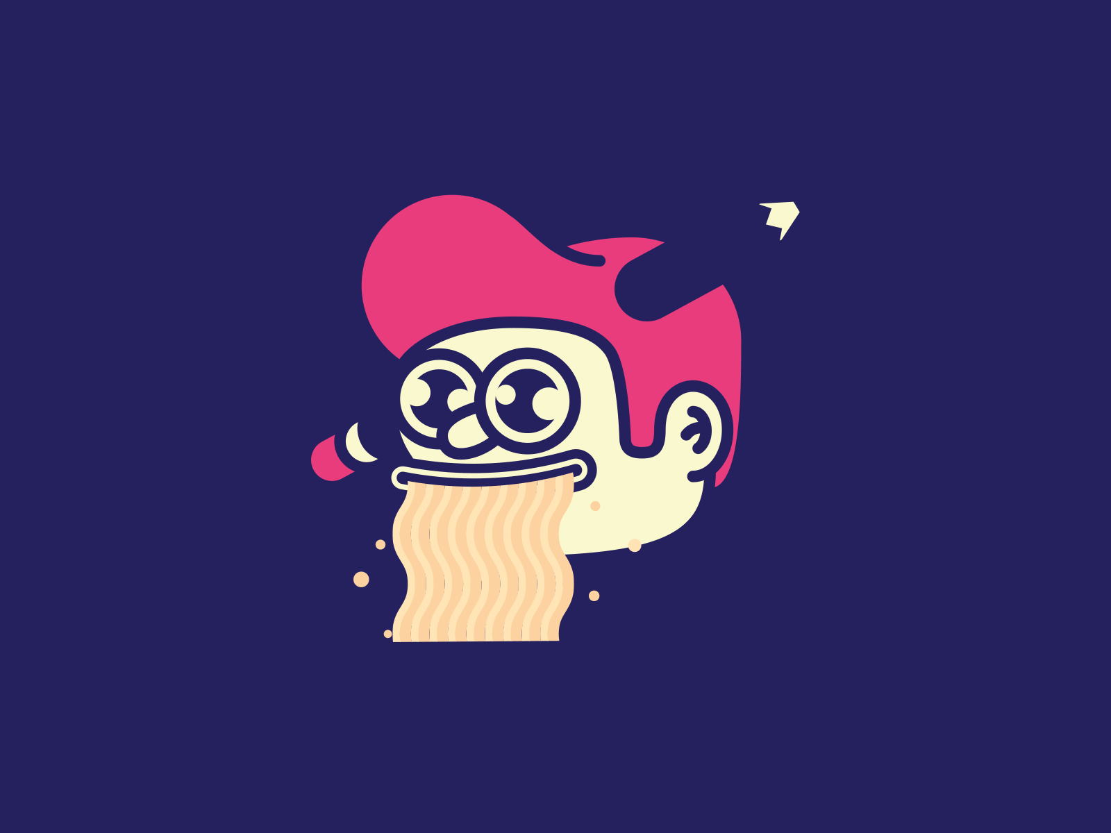 Noodle boy by Tyler Pate on Dribbble