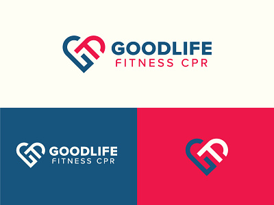 GoodLife Fitness alt logo branding design fg fitness gf good life icons illustration logo typography vector