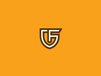 GF shield branding design fg fitness flat gf icons illustration logo shield typography vector