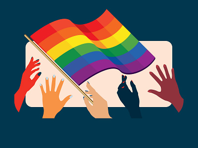 Pride Illustration illustration illustrator pride pride month vector