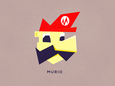 Murio branding illustration illustrator mario nintendo the creative pain vector video games