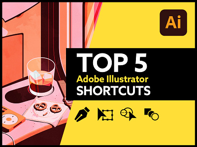 TOP 5 Illustrator Shortcuts