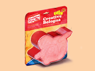 Mystery Meat bologna illustration illustrator meat sandwich the creative pain vector