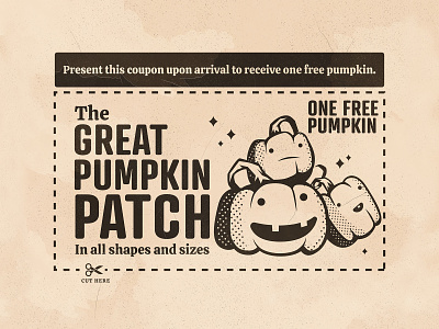 Day 29: Patch illustration illustrator inktober patch pumpkin the creative pain vector