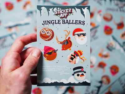 Jingle Ballers | StickerApp x The Creative Pain