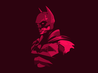 The Batman bats branding bruce wayne dc illustration illustrator robert pattinson the batman the creative pain vector
