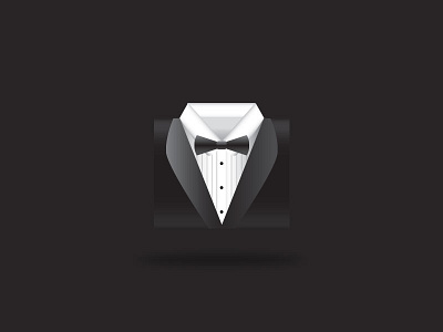 Tux 2 app badges branding flat icons illustration illustrator lines logos tux vector