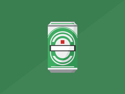 Can I have another? beer drinks flat heineken icon minimal simple vector