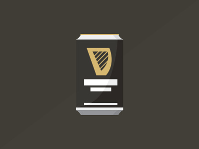 I'll drink to that beer cans drinks flat guinness icon minimal simple vector water
