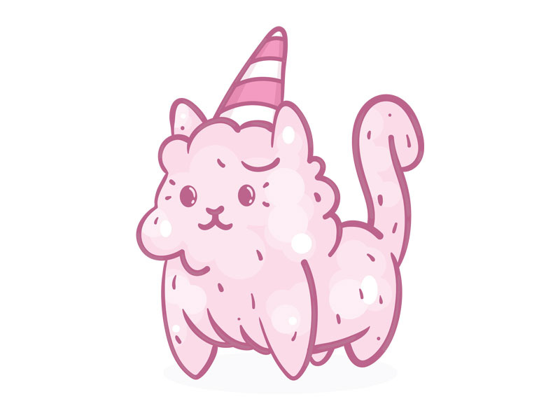 Candy Cat by Tyler Pate on Dribbble