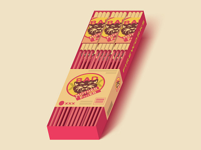 Some Bad Mother F***ers | 3-pack fire crackers pop rockets vector