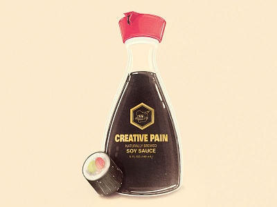 Creative Pain Soy Sauce