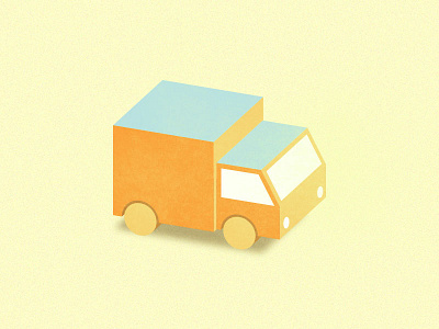 Delivery bright delivery flat food icon shipping simple truck