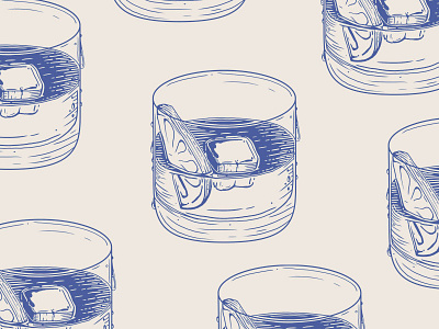 Cheers! drinks food scotch sketch vector