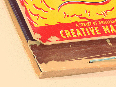 Crative Matches fire flame match strike texture the creative pain vintage