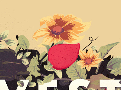 Please have a flower green illustrator leafs poster strawberries vector vegetables