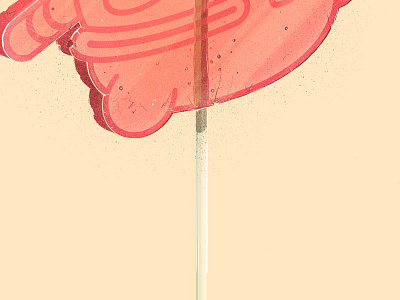 Jolly good creative candy stick sucker the creative pain