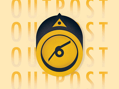 way out there - compass compass icon lost outpost