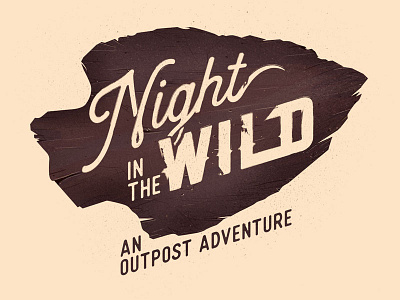 Night In The Wild arrow hed mountians nature night outpost rocks spear type wild