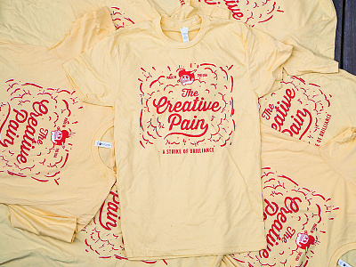 Luck Streak Tees create design explode pencil head shirts the creative pain
