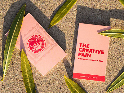 The Creative Pain biz cards