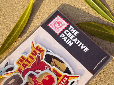 The Creative Pain Sticker Pack custom grass green hand drawn lights plants shrub sticker pack the creative pain trees