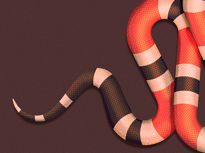 Snake tail animals dark deadly halftones king snake patterns photoshop reptiles skulls snakes vector venom
