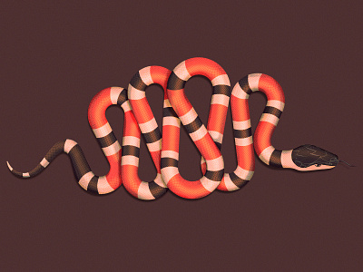 Last of the snakes animals dark deadly halftones king snake patterns photoshop reptiles skulls snakes vector venom