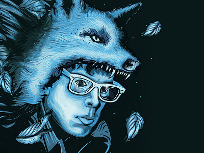 patrick carney dan auerbach feathers indian patrick carney poster the black keys turn blue vector wolf