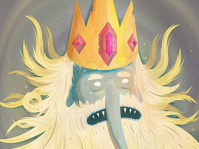 ice king sad gif