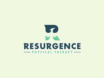 Resurgence Physical Therapy branding design icon logo phoenix physical therapy physical therapy logo resurgence resurgence physical therapy vector
