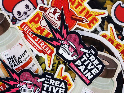 The Creative Pain - Sticker Pack