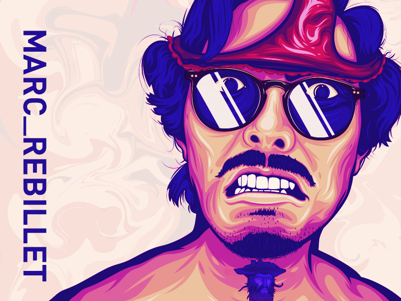 Marc Rebillet by Tyler Pate on Dribbble