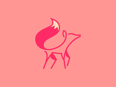 Fox #4 branding design fox icon icons illustration lines logo nature simple