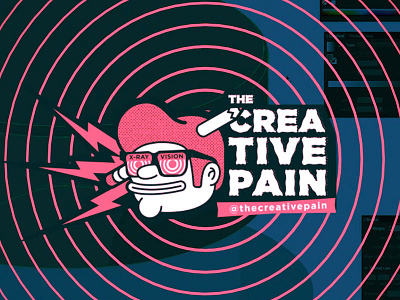 The Creative Pain Tutorials behind the scenes branding design illustration illustrator lines logo the creative pain tutorial typography vector