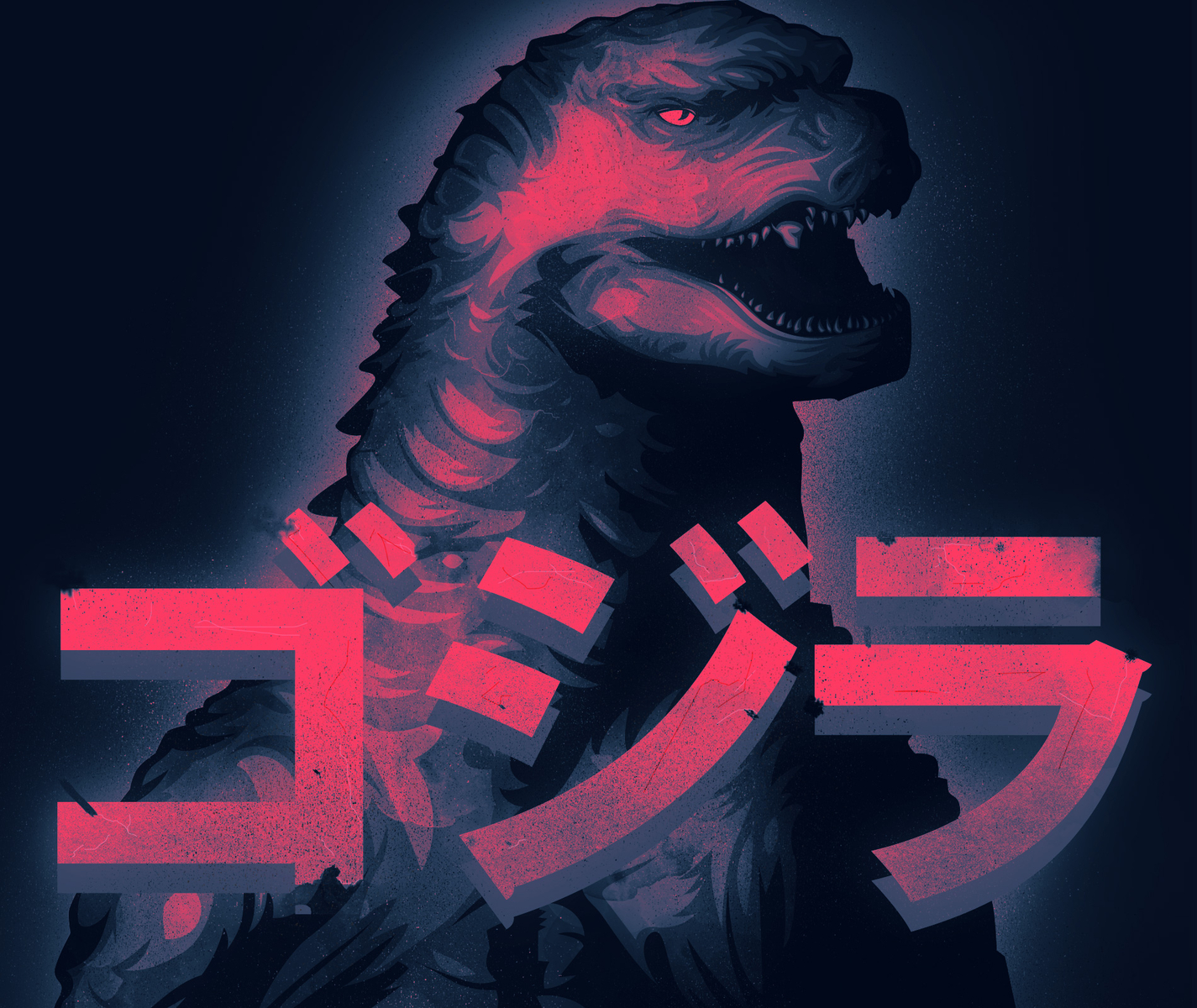 Godzilla is here by Tyler Pate on Dribbble