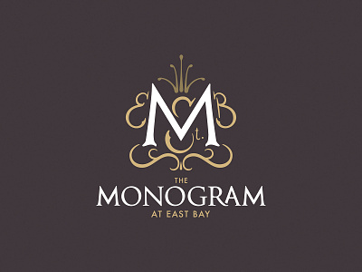 Monogram design events icons illustration illustrator logo typography vector wedding