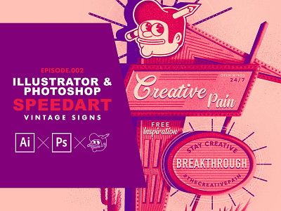 Illustrator & Photoshop speedart ep.002