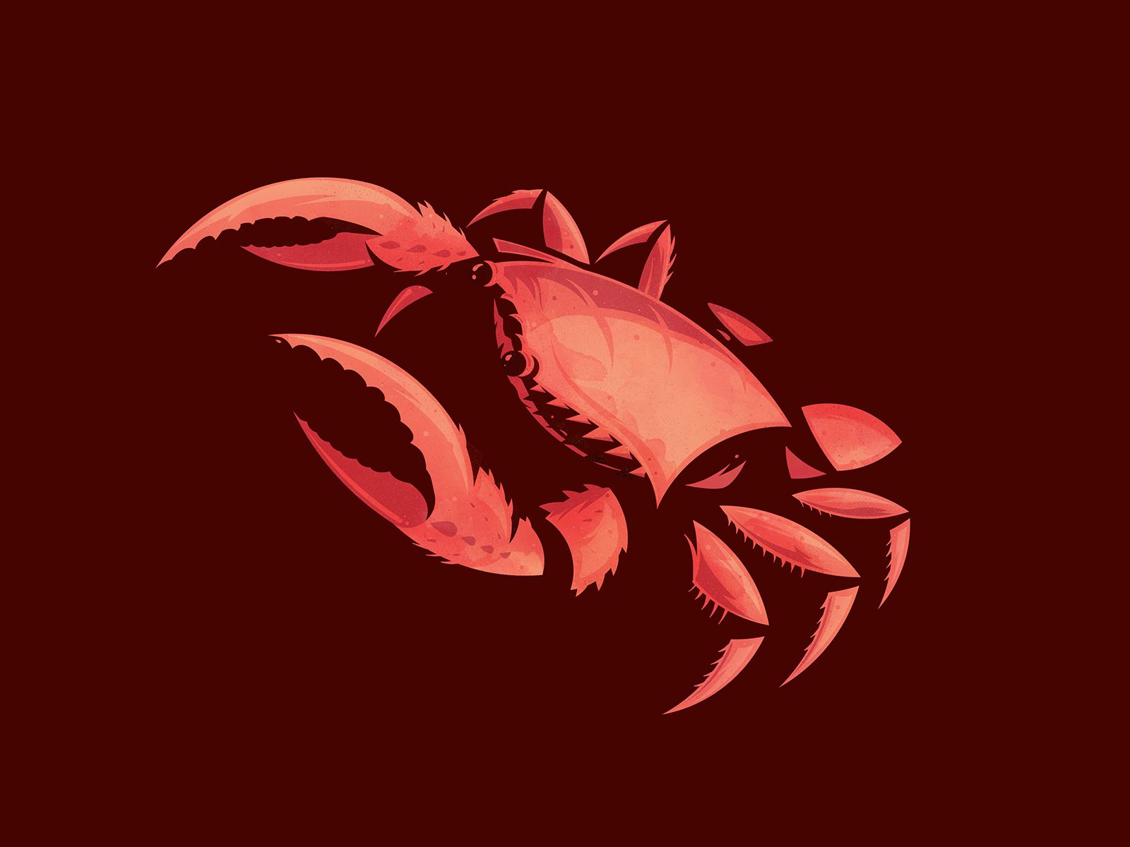 Simple Crab by Tyler Pate on Dribbble