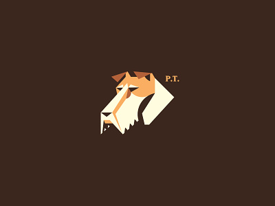 Wire fox terrier branding design dog flat icons illustration illustrator lines logo pup terrier vector wire fox terrier