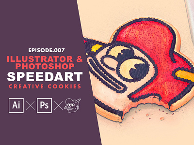 Holiday vector Speedart [Adobe Illustrator & Photoshop] branding christmas cookies design illustration illustrator the creative pain vector